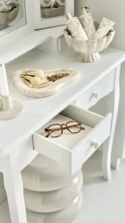 Dekoracje - Ozdoby-CN-216 Taca Marble 15 (beżowy)