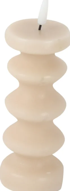 Lampki Nocne, Lampiony I Świece-CN-216 Świeca LED duża Soho 7 (beżowy)