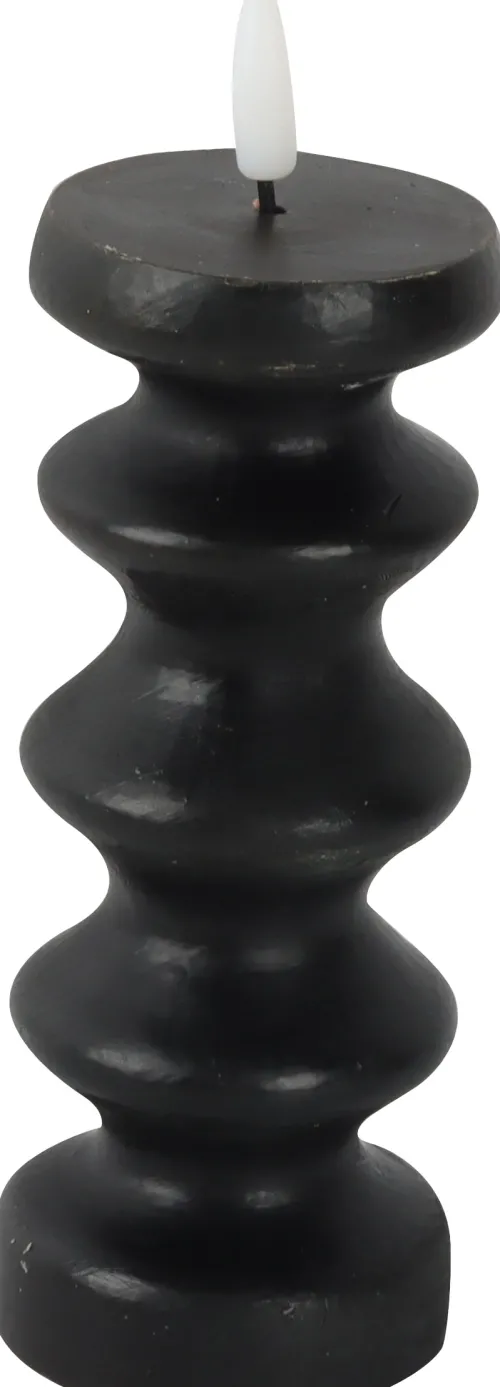 Lampki Nocne, Lampiony I Świece-CN-216 Świeca LED duża Soho 7 (czarny)