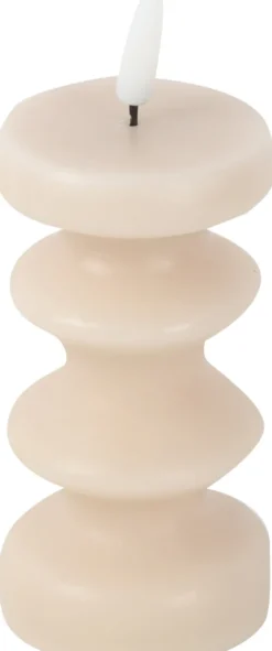 Lampki Nocne, Lampiony I Świece-CN-216 Świeca LED mała Soho 7 (beżowy)