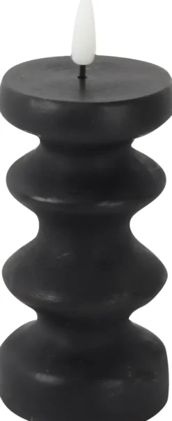 Lampki Nocne, Lampiony I Świece-CN-216 Świeca LED mała Soho 7 (czarny)