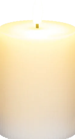 Lampki Nocne, Lampiony I Świece-CN-257 Świeca woskowa LED mała Cozy Light 55 (jasnoróżowa)