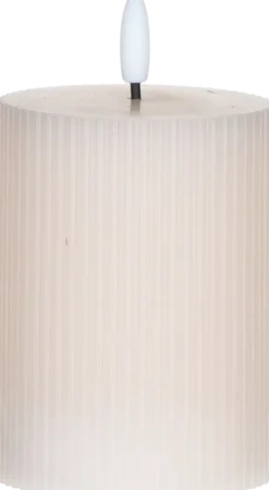 Lampki Nocne, Lampiony I Świece-CN-257 Świeca woskowa LED mała Cozy Light 55 (jasnoróżowa)