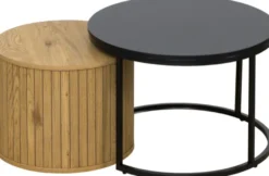Stoliki|Stoliki I Ławy Do Salonu-CN-121 Zestaw dwóch stolików Naturos