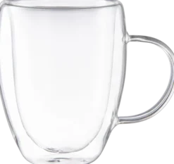 Szkło Stołowe-CN-202 Zestaw 2 kubków szklanych Andrea 360 ml