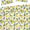 Nakrycie Łóżka-CN-144 Zestaw pościeli Lemoni 48 (160x200cm)