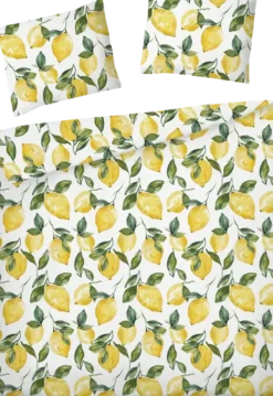Nakrycie Łóżka-CN-144 Zestaw pościeli Lemoni 48 (200x220cm)