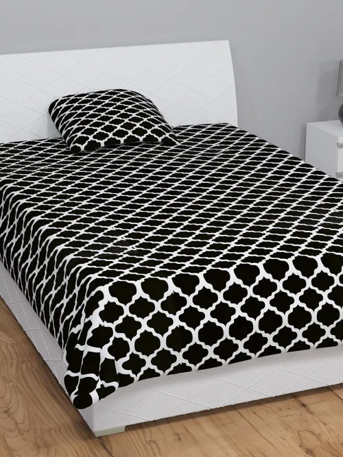 Nakrycie Łóżka-CN-55 Zestaw pościeli Pires 17-3-1 (140x200cm)
