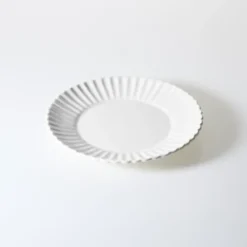 Zastawa Stołowa|Serwisy Obiadowe Białe-CN-185 Zestaw talerzy porcelanowych Lotus 18 elementów (biały)